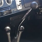Duffy Adjustable Manual Chrome Shifter Lever