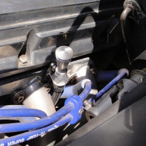 Lokar Flexible Engine Dipstick Coyote 4.6 Mod Motor, 2V, 94+ Push Into Block, Driver Side