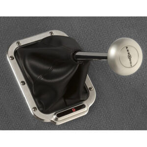 Lokar Rectangular Boot With Led Indicator Kit, Satin Or Black