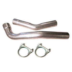 Exhaust Down Pipes for Dual Exhaust Shorty Headers - Ford Bronco