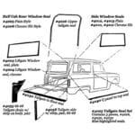 Ford Bronco Seal Kit - James Duff Inc.