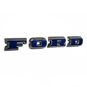 Blue Replacement Grill Letters - Ford Bronco