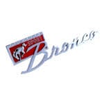 Bronco Sport Script Emblem - Early Bronco