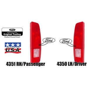 Early Bronco Tail Light Lenses