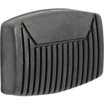 Brake Or Clutch Pedal Pad, 1966-77 Bronco