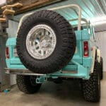 Heavy Duty Stock Bumper Tire Carrier with Receiver | James Duff Inc