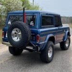 Heavy Duty Stock Bumper Tire Carrier - 1967 Bronco | James Duff Inc.