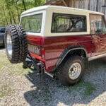 Heavy Duty Stock Bumper Tire Carrier - 1966-1977 Ford Bronco