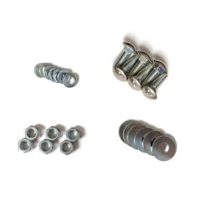 Bolt Set for Stock Early Bronco Bumper, 1966-1977