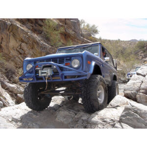 Winch Mount Pre-Runner Bumper for '66 to '77 Bronco