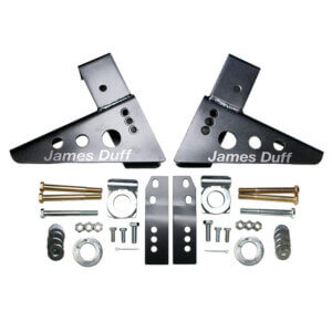 Adjustable Radius Arm Drop Brackets, 1966-77 Bronco