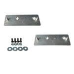 Axle Bump Stop Mounting Plates 1966-1977 Ford Bronco