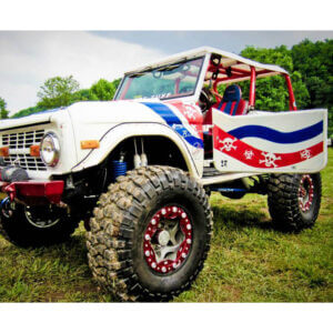 Trail Doors For Duff Removable Hinges, 1966-77 Bronco