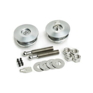 Quik Latch Billet Locking Hood Pins, Pair