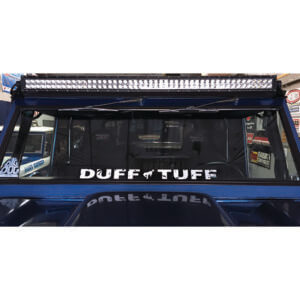 Duff Tuff Windshield Decal Sticker