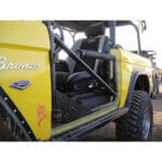 Trail Doors on Yellow Ford Bronco - James Duff Inc.