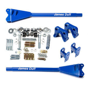 James Duff Long Travel Extended Radius Arms, Early Bronco - Duff Signature Blue