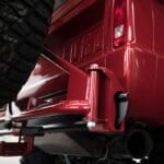 Early Bronco Stock Bumper Heavy Duty Tire Carrier - James Duff Inc