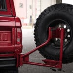 Stock Bumper Heavy Duty Rear Bumper with Tire Carrier for Early Bronco