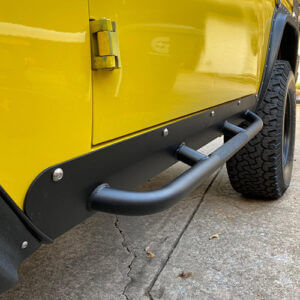 1/4" Rocker Guards With Slider, 1966-77 Bronco