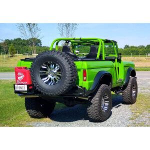 Rear Tire Carrier for James Duff Bumper