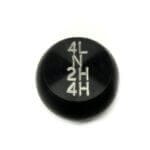 T-Pattern Shift Knob - Black Anodized - James Duff Inc.