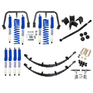 System H: 2.5" Ultimate Suspension W/Leafs 1966-77 Bronco