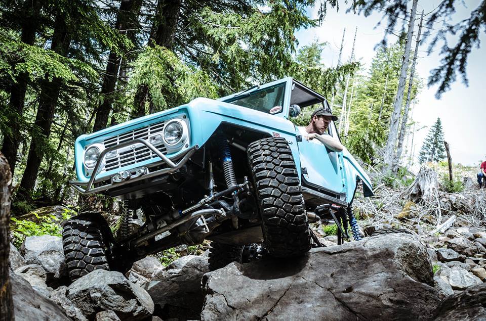 Monster Garage Bronco Rock Crawling - James Duff Inc.