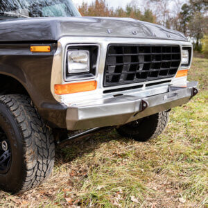 '78-'79 Bronco Heavy Duty Front Bumper No Hoop