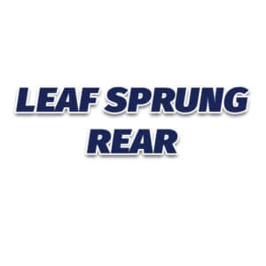 Leaf Sprung Rear