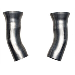 Tbp Long Tube Adapters For Duff Aluminized Dual Exhaust - 3092