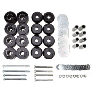 Integrated 1" Body Lift Mount Kit, 1966-77 Ford Bronco