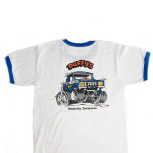 Pony Express Bronco Retro Ringer T-Shirt