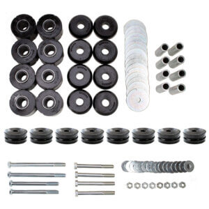 2" Integrated Billet Body Lift - '66-'77 Bronco