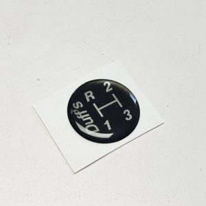 Replacement Shift Knob Sticker