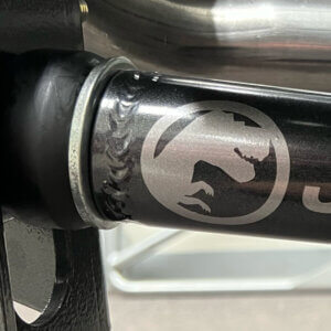 Silver T-Rex Replacement Sticker